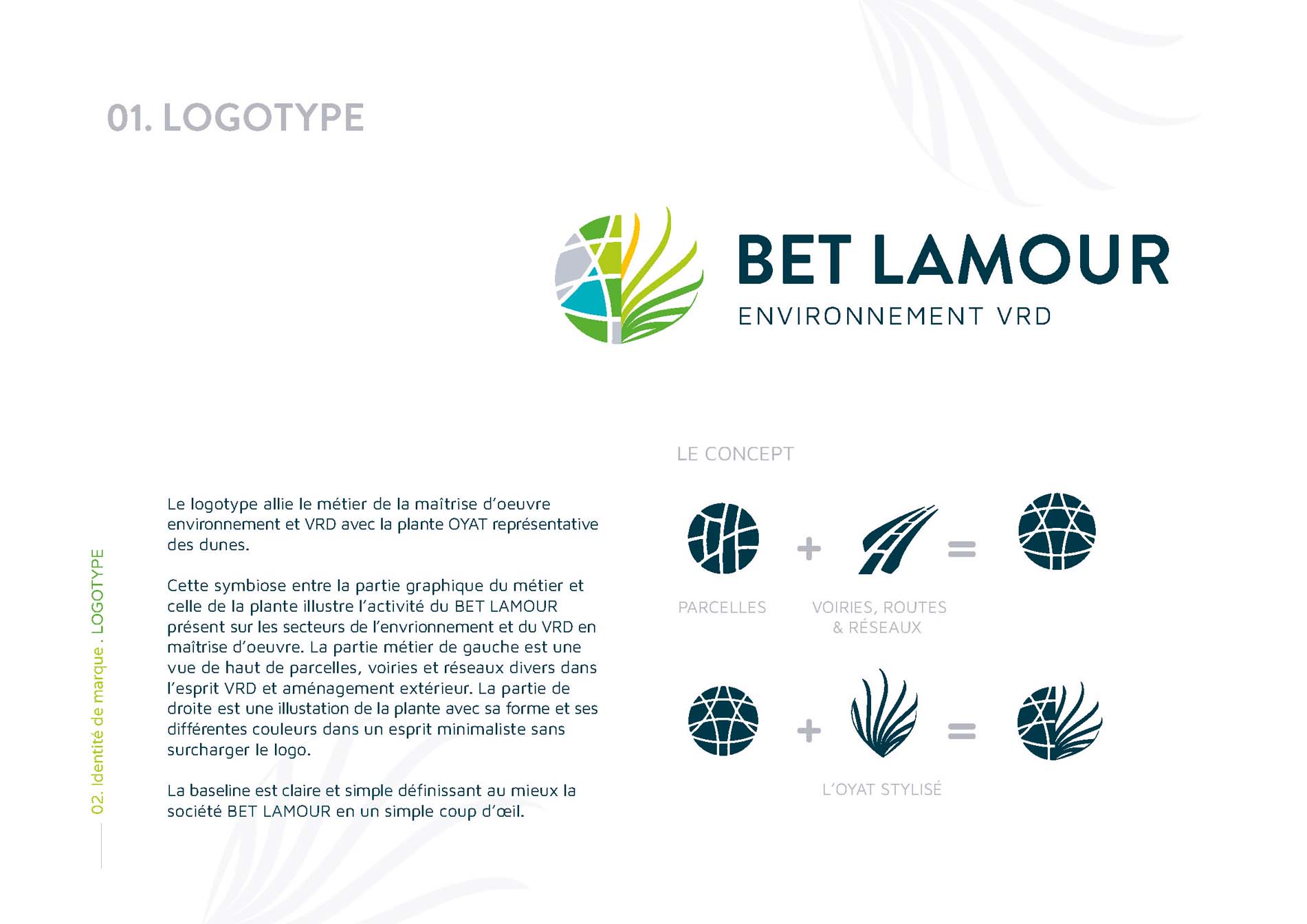 Création de l'identité visuelle pour BET LAMOUR 3 Création de l'identité visuelle pour BET LAMOUR 3